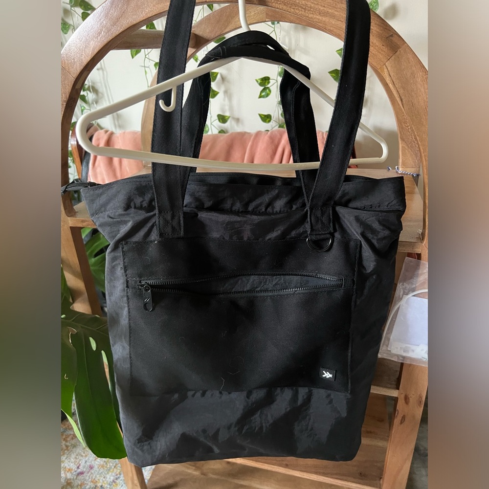 THREAD UTILITY TOTE - BLACK